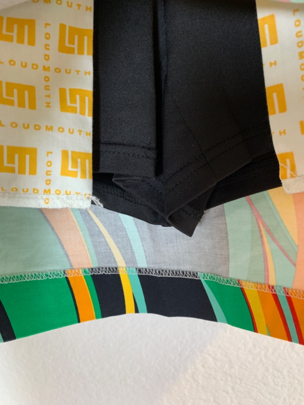 Loudmouth Ladies Golf Skort Skirt US Size 2 Preppy Pickle Ball Tennis Geometric - Picture 6 of 12